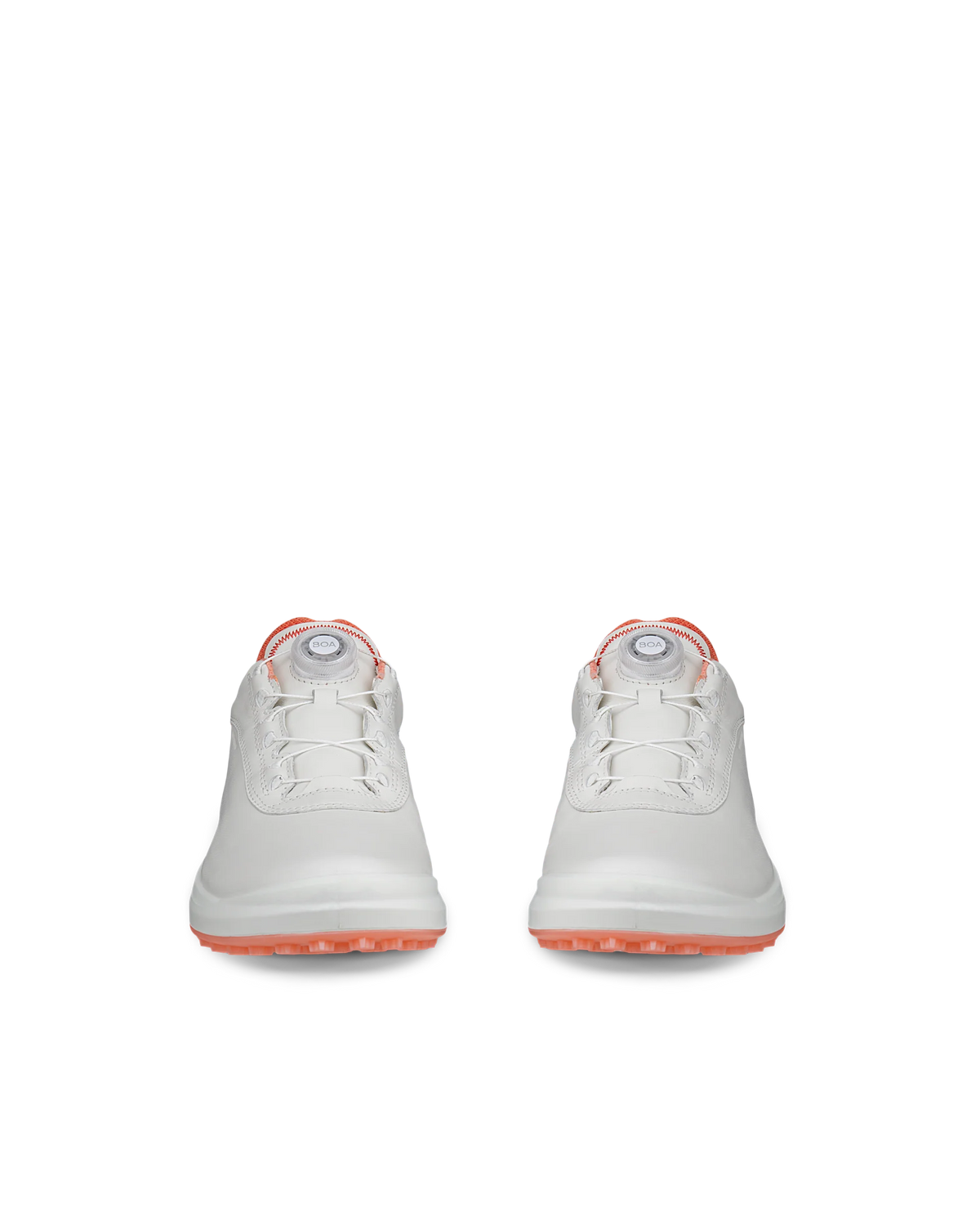 ECCO WOMEN'S GOLF CORE BOA -- WHITE/CORAL