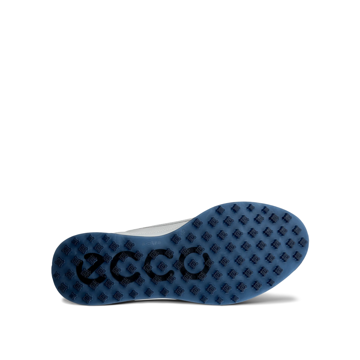 ECCO GOLF S-CASUAL LACE WP -- WHITE/NAVY
