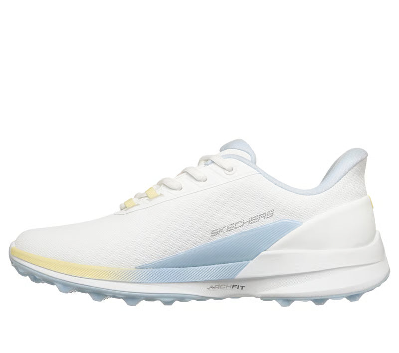 SKECHERS WOMEN'S PURE SL -- WHITE/BLUE
