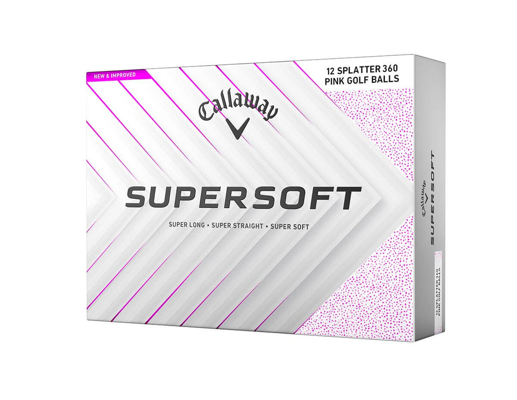 Callaway Supersoft Splatter 360 Golf Balls