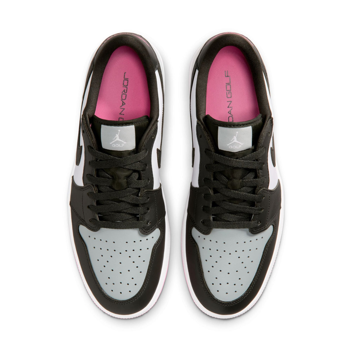 AIR JORDAN 1 LOW G -- WHITE/PINK