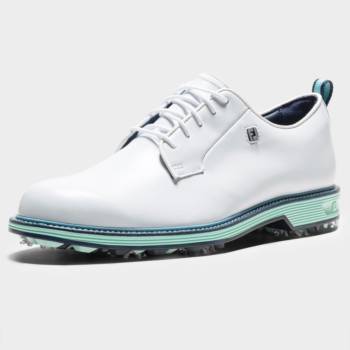 FOOTJOY PREMIERE SERIES FIELD -- WHITE/AQUA