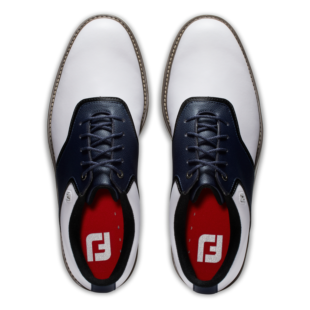 FOOTJOY ORIGINALS -- WHITE/NAVY