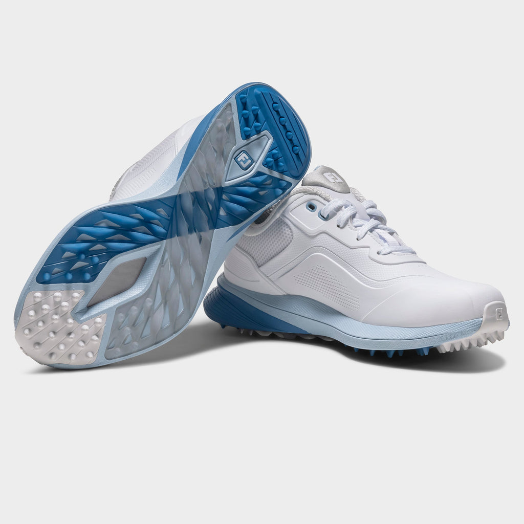 FOOTJOY WOMEN'S PRO SL -- WHITE/BLUE