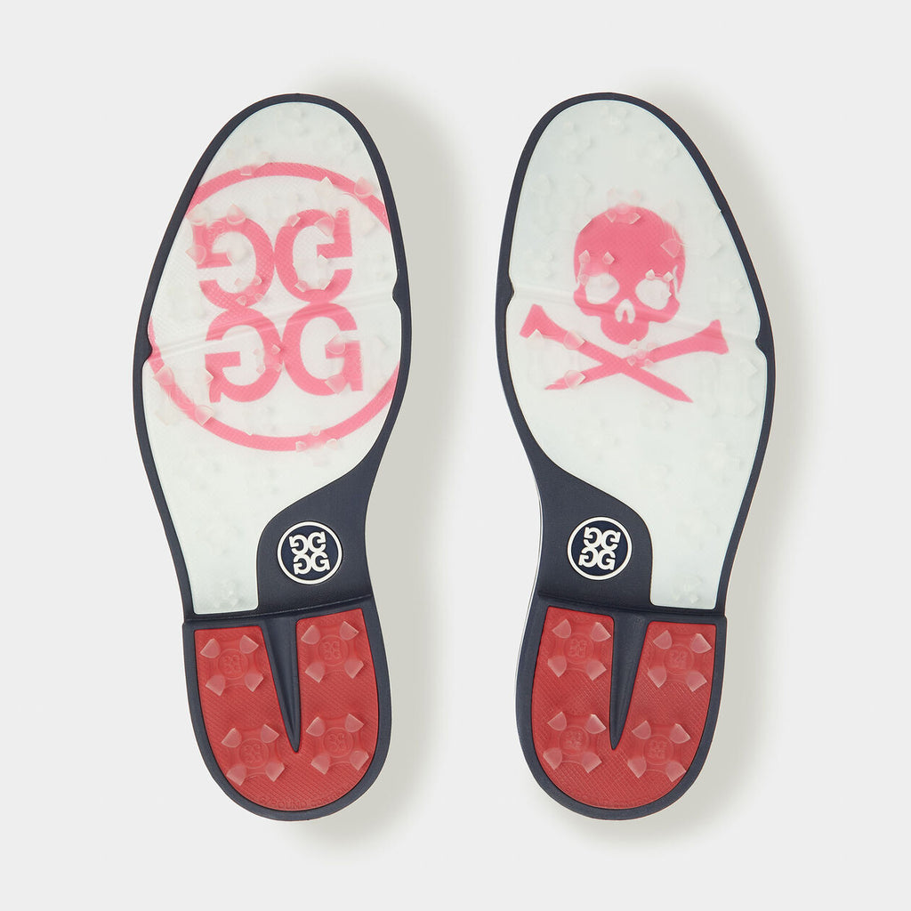 G/FORE GALLIVANTER PEBBLE LEATHER -- SNOW/TWILIGHT