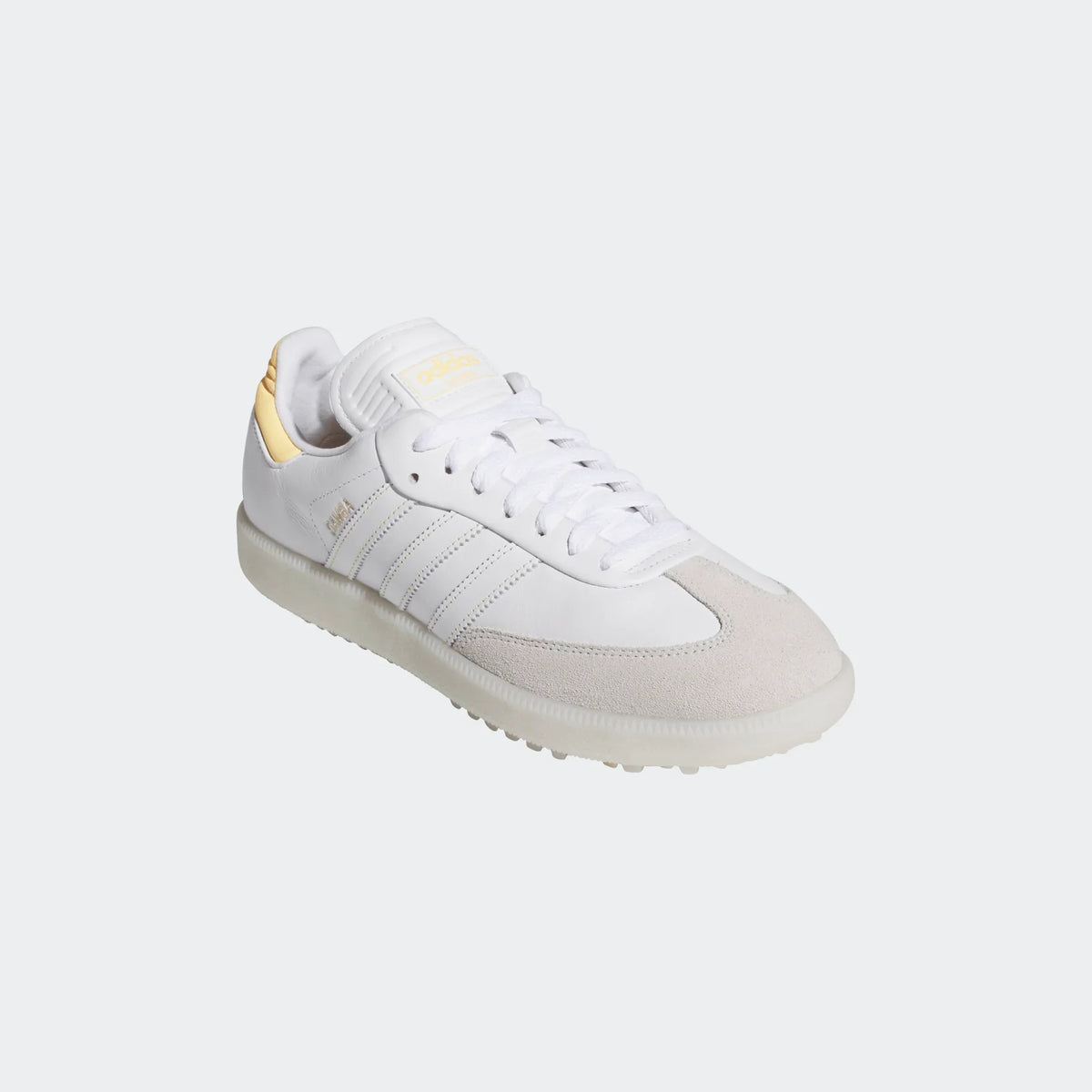 ADIDAS SAMBA GOLF -- WHITE/TANGERINE