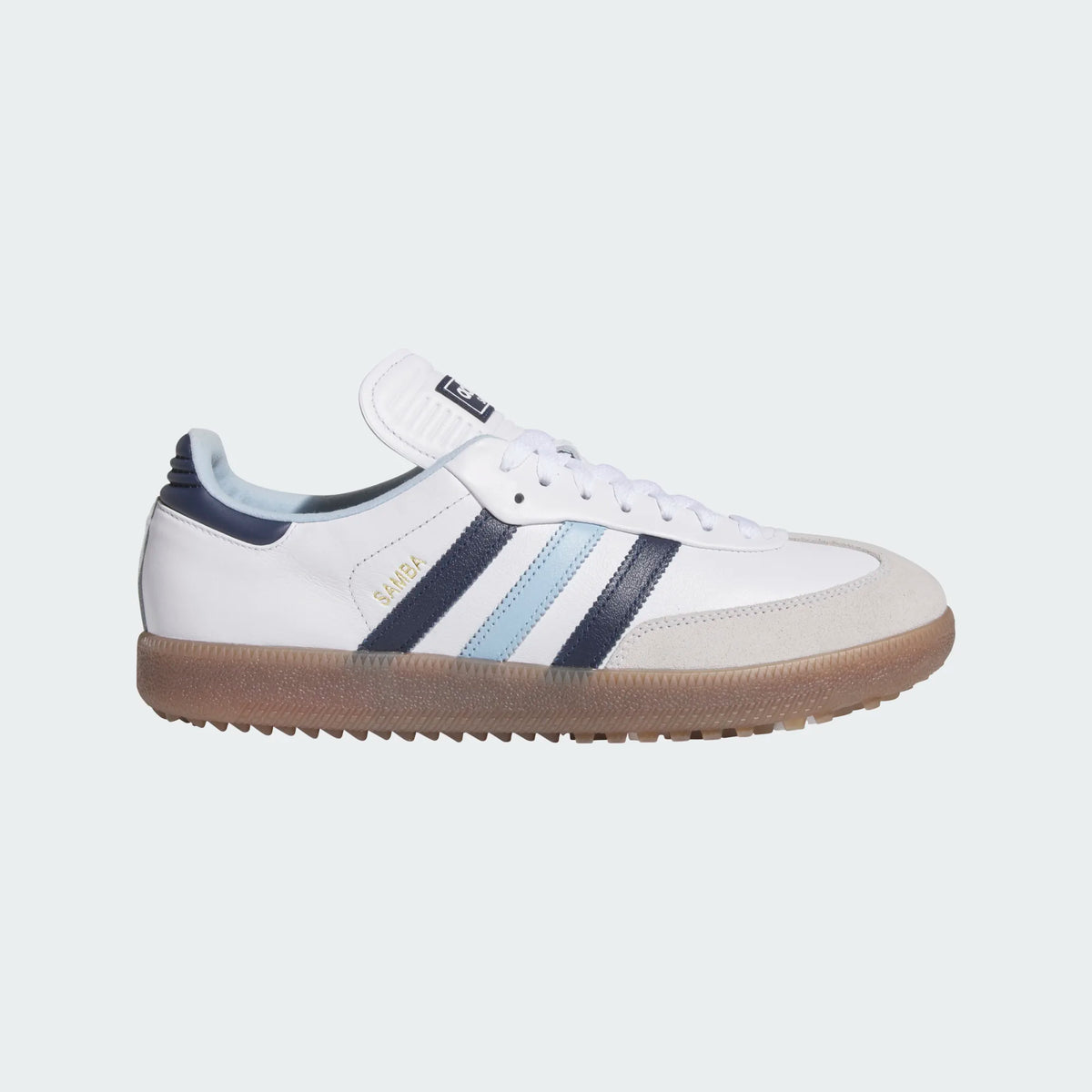 ADIDAS SAMBA GOLF -- WHITE/BLUE