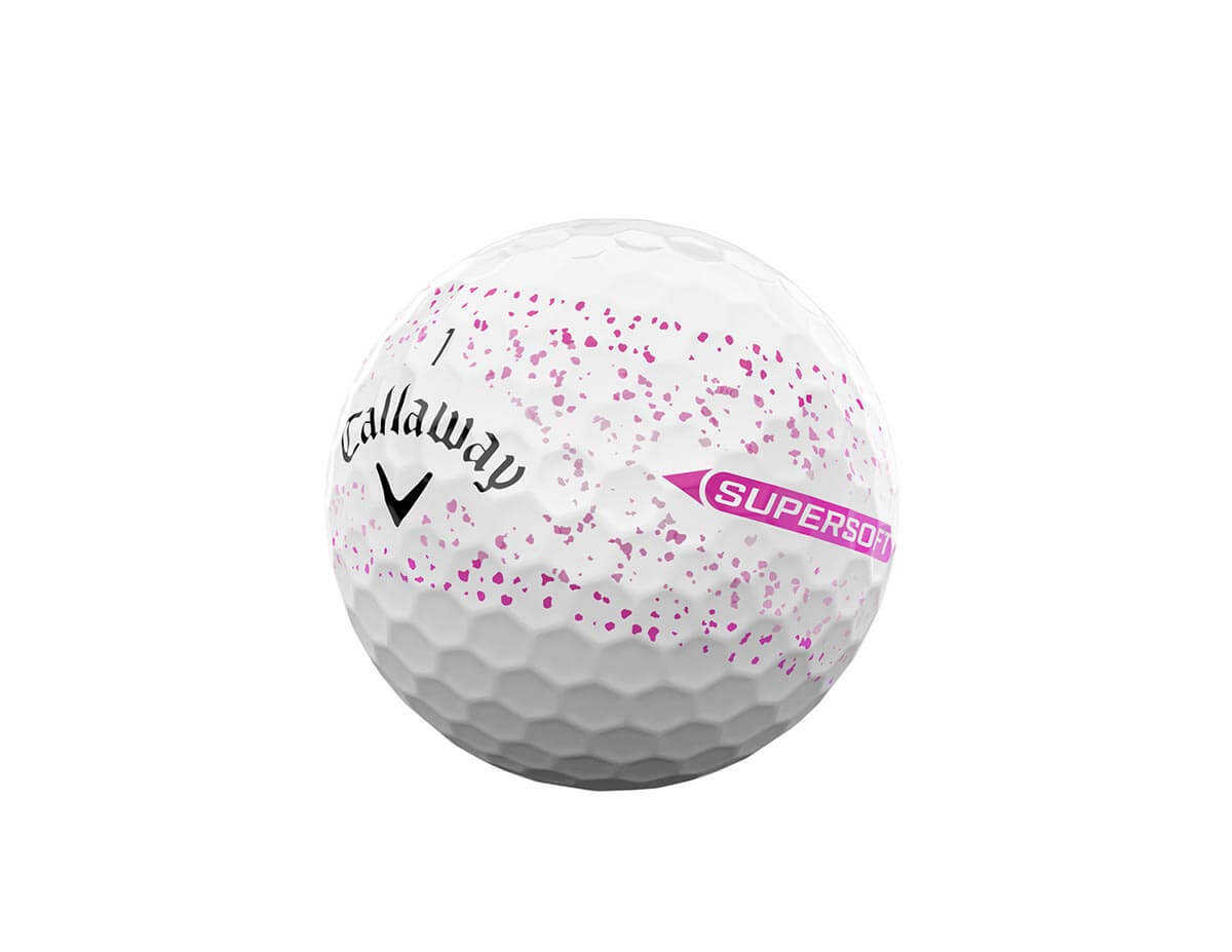 Callaway Supersoft Splatter 360 Golf Balls